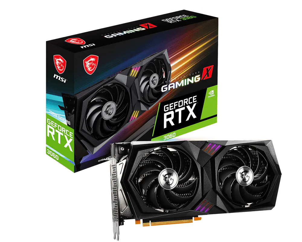 MSI GeForce RTX 3060 GAMING X 12G
